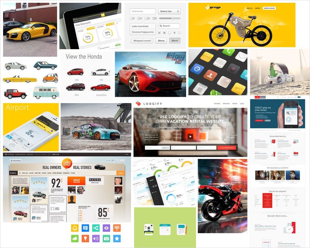 <p><b>Мудборд (или визуальный бриф) для Carpix:</b></p>